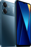 XIAOMI Poco C65 nutitelefon 6,74-tolline AMOLED punktkuvar, 256 GB, 8 GB RAM, sinine