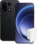 OnePlus 15 AI nutitelefon 5G, 16GB RAM 512GB m&auml;lu, Snapdragon 8 Elite Gen5, 7300mAh aku 120W SuperVOOC kiirlaadijaga, kolmekordne 50MP kaamera, 4K 120FPS Dolby Vision video, IP68, Infinite Black