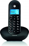 Motorola T101 Schnurlostelefon DECT Schwarz - beleuchtetes Display, hohe Klangqualit&auml;t, Ladestation, kompaktes und Elegantes Design, ideal f&uuml;r Zuhause und B&uuml;ro