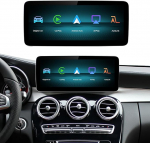 Traadita Carplay/Android auto 10,25-tolline multimeedia raadio Linux puuteekraan Mercedes Benz NTG5.0 GLA CLA GLC AirPlay/Autolink/USB HD resolutsioon 1920 x 720