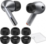 AhaStyle Memory Foam k&otilde;rvaklapid Samsung Galaxy Buds4 Pro (2026) & Galaxy Buds3 Pro (2024) 3 paari suuri Ultimate Comfort m&uuml;ra t&uuml;histavaid asendusk&otilde;rvaklappe koos kaasaskantava hoiukarbiga