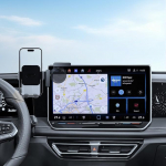 Handyhalterung f&uuml;r VW 12,9 Zoll Display, Golf 8.5/Tiguan 3/Passat B9, Golf/Tiguan/Passat 2024-2026 Auto Handyhalter f&uuml;r iPhone, Samsung, Android Handys und Mehr