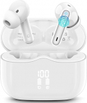 xinwld juhtmevabad Bluetooth k&otilde;rvaklapid, k&otilde;rvaklapid Bluetooth 5.4, 4 ENC m&uuml;ravastase mikrofoniga, s&uuml;gav bass, 40 tundi m&auml;nguaega, juhtmevabad k&otilde;rvaklapid