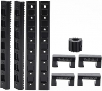 Robot Slide Rail Gear, Zinc Alloy Slide Rail and Gear Set, Industrial Robot Parts for Industrial Robot Parts, Robotics Assembly