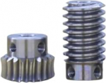 1M 20 Z&auml;hne Zahnrad, Elektromotoren Stahl Schneckengetriebe Stangensatz &Uuml;bersetzung: 1:10, Schneckenrad Loch 6 8 10mm Stange 8mm(10mmx8mm)