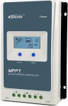 20A MPPT Solar Charge Controller with Built-in LCD Display for Solar Panels up to 260W (12V Battery System) / 520W (24V Battery System) up to 100V