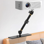 VexNook projektorihoidik voodile ja diivanile - Reguleeritav statiivi pikkus 33-45 cm, peidetud disainiga voodi diivanile projektorihoidik, &uuml;hildub 99% projektoritega, XGIMI, Nebula, VANKYO, Epson