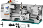 750-W-Metalldrehmaschine 8x16 Zoll, 2500 U/min, Mini-Tischdrehmaschine mit variabler Spindeldrehzahl f&uuml;r die Pr&auml;zisionsbearbeitung von Teiles
