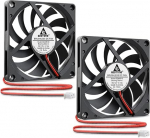 GDSTIME 80mm ventilaator 8cm PC ventilaator 80x10mm 12V arvutiventilaator DC 12V Case Fan 2500RPM Axial ventilaator m&auml;ngukonsoolile Router Cabinet DVR Extractor Ventilaator