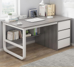 Kaasaegne arvutilaua 3 sahtliga, paks m&auml;ngulaua, lihtne juhatuslaud &otilde;pilastele, kodukontorile, &otilde;pperuumile, t&ouml;&ouml;kohale, stiilne ja funktsionaalne disain.