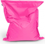 BuBiBag Bean Bag 150 x 100 cm ca 340 L koos t&auml;idisega, istmepadi, ristk&uuml;likukujuline p&otilde;randapadi, tugitool (roosa)