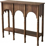 Sissep&auml;&auml;sulaua, Mid Century Modern Console Table 39 tolli, sissep&auml;&auml;sulaua ja elutoa aktsentlaud