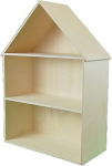 Greca Casa Suur raamaturiiul 40 x 18 x 60 cm Puidust maalimiseks