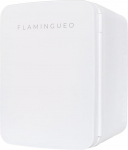 Flamingueo Mini Fridge - Fridge Small 10 L, 12 V/220 V, Mini Fridge, Skincare, Function Cooling and Heating, Small Fridges, Small Fridge