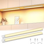 OUILA Kapi valgustus LED liikumisanduriga 41 cm Under-Unit Light K&ouml;&ouml;k LED USB-C laetav LED valgus Dimmitav juhtmevaba &ouml;ine valgus k&ouml;&ouml;gi garderoobi kapi jaoks 2 tk pakett