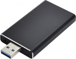 NFHK Mini PCI-E mSATA to USB 3.0 External SSD PCBA Conveter Adapter Pen Driver Card with Case