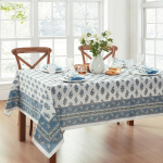 Elrene Home Fashions Tropez Paisley Coastal Pattern laudlina plekk ja veekindel Indoor Outdoor kangas ristk&uuml;lik 60 "x 144"