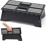 Step Stool 5 Inch Folding Step Stool Portable Folding Step Stool for Adults Elderly Kids Small Step Stool Half Folding for RV Kitchen