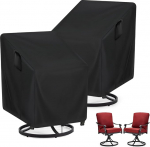 V&auml;litingimustes kasutatav p&ouml;&ouml;rlev tooli kate, 2 t&uuml;kki, 420D terrassitooli katted, veekindel raskeveokite m&ouml;&ouml;blikate aiam&ouml;&ouml;blile, p&ouml;&ouml;rlev tugitooli, 77 x 87 x 97 cm