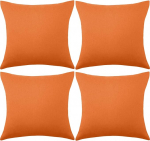 Boao dekoratiivsed, veekindlad padjakatted v&auml;ljas, terrassil, r&otilde;dul, ruudukujuline padjakate aeda, PU-kate diivanile, voodile, diivanile ja telgile, 45 x 45 cm, 4 pakki