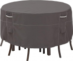 Classic Accessories 55-188-025101-00 Ravenna &uuml;mmargune terrassilaua ja toolide komplekti kate, v&auml;ike