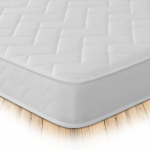 Starlight Beds - White Quilted Memory Foam Mattress 75 x 190 x 18 cm 75 x 190 x 18 cm