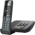 Gigaset Comfort 520HX & Box 200A - DECT-kuular koos laadimisalusega - Elegantne juhtmeta telefon parima helikvaliteediga ja k&auml;ed-vabad funktsiooniga - DECT baas toetab 6 telefonitoru, must