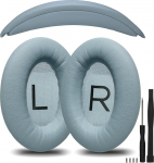 Nullmini asendusk&otilde;rvapadjad Bose QuietComfort 35 45 QC35 QC35ii QC45 k&otilde;rvaklappidele k&otilde;rvapadjad k&otilde;rvaklappide k&otilde;rvaklapid (sinine)