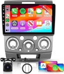 4G+64G Android autoraadio Ford Everest Ranger 2012-2017 / Mazda BT50 J97M 2006-2010 koos Carplay Android autoga, Hodozzy 9-tolline puuteekraan koos Navi, Bluetooth, WiFi, EQ, FM/RDS raadio, tagantj&auml;rele vaatamise kaamera abil.