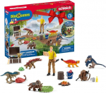 schleich 98984 Advendikalender 2023 DINOSAURS, alates 5 aastat, DINOSAURS m&auml;ngukomplekt, 24 t&uuml;kki (FR/IT versioon)