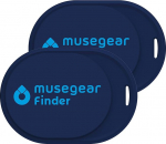 Musegear Key Finder Mini koos Bluetooth rakendusega, v&otilde;tmeotsija valjult mobiiltelefonile, tumesinine, 2 tk, iOS & Android, v&otilde;tme leidmine