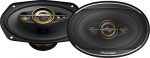 Pioneer TS-A6991F 6 x 9 5-kohaline koaksiaal-k&otilde;larite komplekt 2 k&otilde;lariga (iga&uuml;ks 700 W max., 120 W sinus), v&otilde;imas heli, k&otilde;rge kasutegur, 86 mm paigalduss&uuml;gavus, 153 x 222 mm paigaldusv&auml;ljal&otilde;ige, koos v&otilde;rega