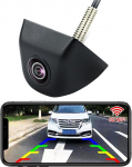 GREENAUTO WiFi tagurduskaamera, 5G 720P HD auto tagurduskaamera iPhone iPad Android nutitelefoni tahvelarvuti jaoks 170 kraadi laia vaatenurgaga