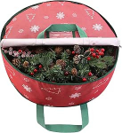 75 cm j&otilde;ulup&auml;rja hoiukott, p&auml;rgade hoiukott vedukiga, p&auml;rgade hoiukott p&auml;rgade jaoks, j&otilde;ulukaunistus, punane