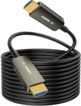 SOEYBAE 8K HDMI 2.1 kaabel 30 m kiudoptiline HDMI kaabel 48Gbps - 8K @ 60Hz 7680 x 4320 / 4K @ 120Hz - eARC, HDCP 2.2, 3D & HDR10+ - PS5, Xbox, kodukino, projektor, TV jaoks