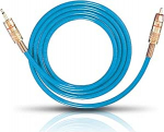 Oehlbach NF 113 DI 150 Digitaalne audio RCA kaabel Kvaliteetne S/PDIF koaksiaalkaabel mitmekordne varjestus 75 Ohm 3 m sinine