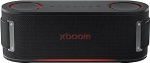 LG xboom Bounce by will.i.am kaasaskantav Bluetooth-k&otilde;lar (signatuurne heli, &uuml;lespoole suunatud passiivsed valgusfoorid, IP67, kuni 30 tundi aku kestvust), must [mudeliaasta: 2025]