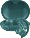 JLab JBuds Air Sport ANC 4 In-Ear spordik&otilde;rvaklapid Bluetooth, 60+ tundi, m&uuml;rasummutusega t&otilde;elised juhtmevabad k&otilde;rvaklapid USB-C laadimiskarbiga, IP66 higikindel, mitmepunktiline, sinimustvalge v&auml;rviga.
