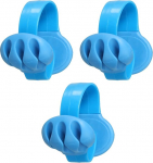 PATIKIL Kabel-Clips, Schreibtischkabel-Organizer, Drahthalter f&uuml;r Kabel, Handy-Ladeger&auml;t, USB-Kabel, Nachttisch, Zuhause, B&uuml;ro, Auto, Blau, 3 St&uuml;ck