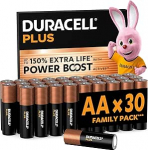 DURACELL Plus AA patareid (30 tk) - leelispatareid 1,5V