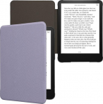 kwmobile H&uuml;lle kompatibel mit Amazon Kindle Paperwhite (2024)/Colorsoft - Nylon eReader Schutzh&uuml;lle Cover Case - Lavendel
