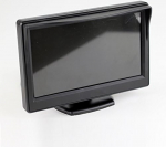 COCAR 4.3" auto armatuurlaua monitori automaatne tagantvaate LCD-ekraani aluse kinnitus tagavarakaamera / esikaamera / meediam&auml;ngija / ohutusjuhtimine 2 RCA sisendkanalit