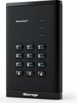 iStorage diskAshur3 HDD 2TB Black - turvaline kaasaskantav k&otilde;vaketas - parooliga kaitstud - tolmu- ja veekindel - riistvaraline kr&uuml;pteerimine
