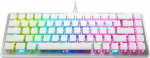 Turtle Beach Vulcan II Mini - 65% optiline mehaaniline m&auml;nguklaviatuur kohandatava RGB valgustusega, klahvide dubleerimistehnoloogia, alumiiniumplaat, valge