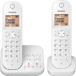Panasonic KX-TGC 422 GW, juhtmeta telefon koos automaatvastajaga ja lisakomplektiga, valge