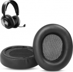 HAIZEEN k&otilde;rvapadjad, mis &uuml;hilduvad Steelseries Arctis Nova Pro juhtmevaba peakomplekti k&otilde;rvapadjadega asenduspadjad (proteiinne nahk/m&auml;luvaht)