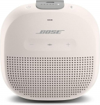 Bose SoundLink Micro Bluetooth-k&otilde;lar: V&auml;ike kaasaskantav veekindel k&otilde;lar mikrofoniga, valge