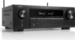 Denon AVR-X1700H 7.2-kanaliline AV-vastuv&otilde;tja, Hifi v&otilde;imendi Dolby Atmos, DTS:X, 6 HDMI sisendit ja 1 v&auml;ljund, 8K HDMI, Bluetooth, WiFi, AirPlay 2, HEOS Multiroom, Alexaga &uuml;hilduv