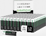 AA patareid, 100 tk, Lr6 patareid, 1,5 V leelismetallid, pikaajaline v&otilde;imsus, v&otilde;imas, saab kasutada m&auml;nguasjades, &auml;ratuskellades ja muudes elektroonikaseadmetes.