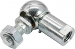 Cyclingcolors nurkliigendiga kuuliigendiga Kuuliigendi l&auml;bim&otilde;&otilde;t DIN 71802, pikkus 22 mm M5 parem M5 parem M5 parem